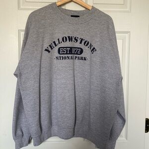 Yellowstone National Park sweatshirt XL